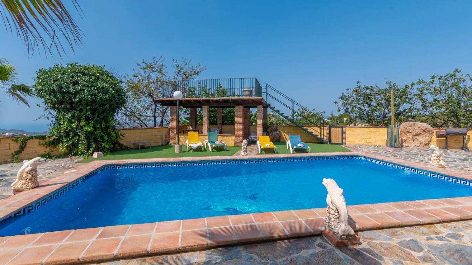 Villa Paraiso Andaluz Sedella By Ruralidays 외부 사진
