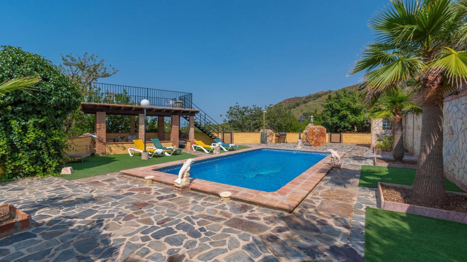 Villa Paraiso Andaluz Sedella By Ruralidays 외부 사진